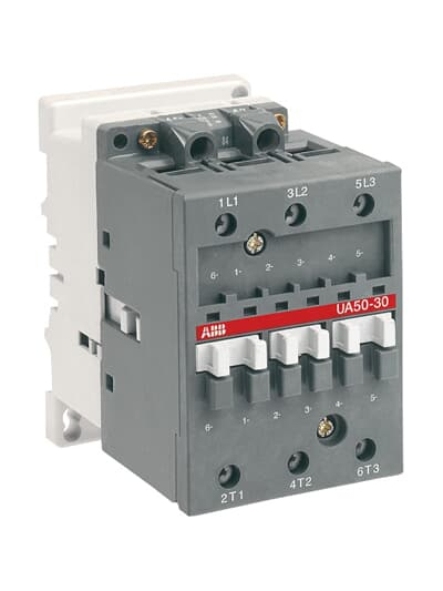 ABB, 33kVAr, 3 Pole, 400-415V AC, UA CONTACTOR FOR CAPACITOR SWITCHING