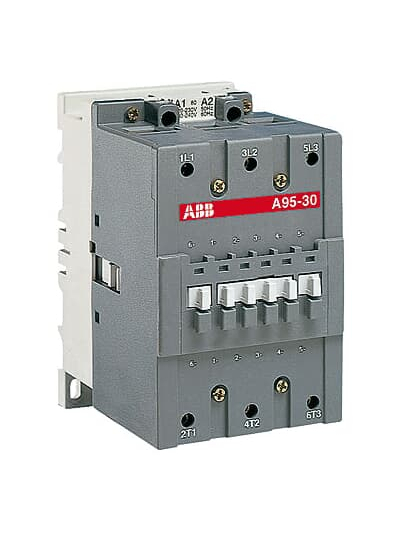 ABB, 65kVAr, 3 Pole, 400-415V AC, UA CONTACTOR FOR CAPACITOR SWITCHING 