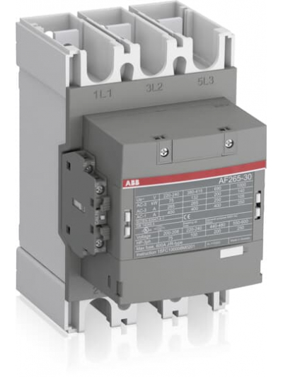 ABB, 145kVAr, 3 Pole, 250-500V AC/DC, AF CONTACTOR FOR CAPACITOR SWITCHING 
