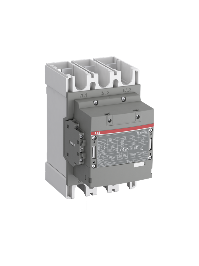 ABB, 200kVAr, 3 Pole, 250-500V AC/DC, AF CONTACTOR FOR CAPACITOR SWITCHING 