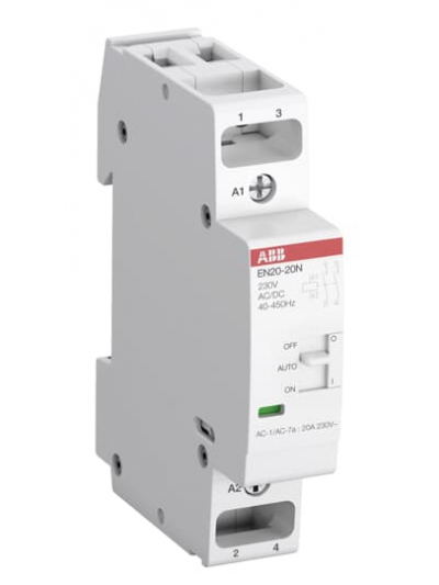 ABB, 230V AC/DC, EN20-20N-06 Type, EN INSTALLATION CONTACTOR