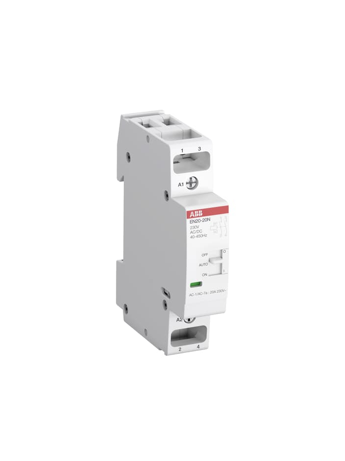 ABB, 24V AC/DC, EN20-20N-01 Type, EN INSTALLATION CONTACTOR