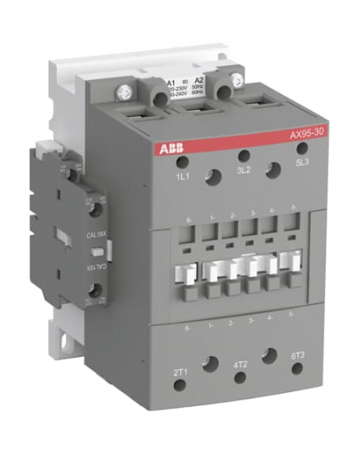 ABB, 96A, 3 Pole, 220-230V AC, AX CONTACTOR