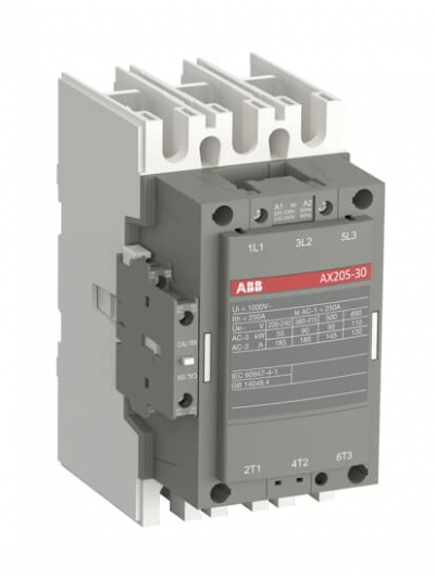 ABB, 205A, 3 Pole, 400-415V AC, AX CONTACTOR