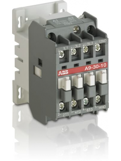 ABB, 9A, 3 Pole, 110-120V AC, CONTACTOR