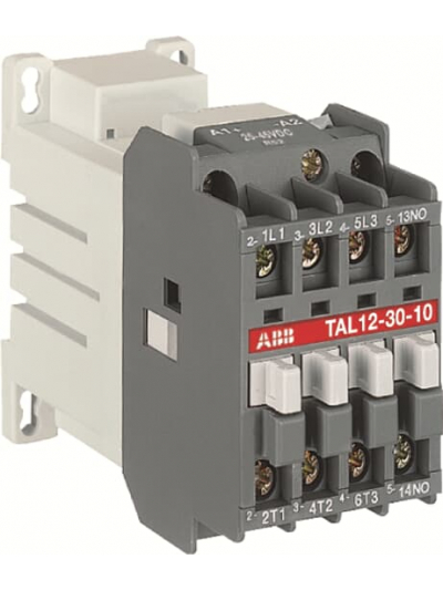 ABB, 12A, 3 Pole, 77-143V DC, TAL CONTACTOR