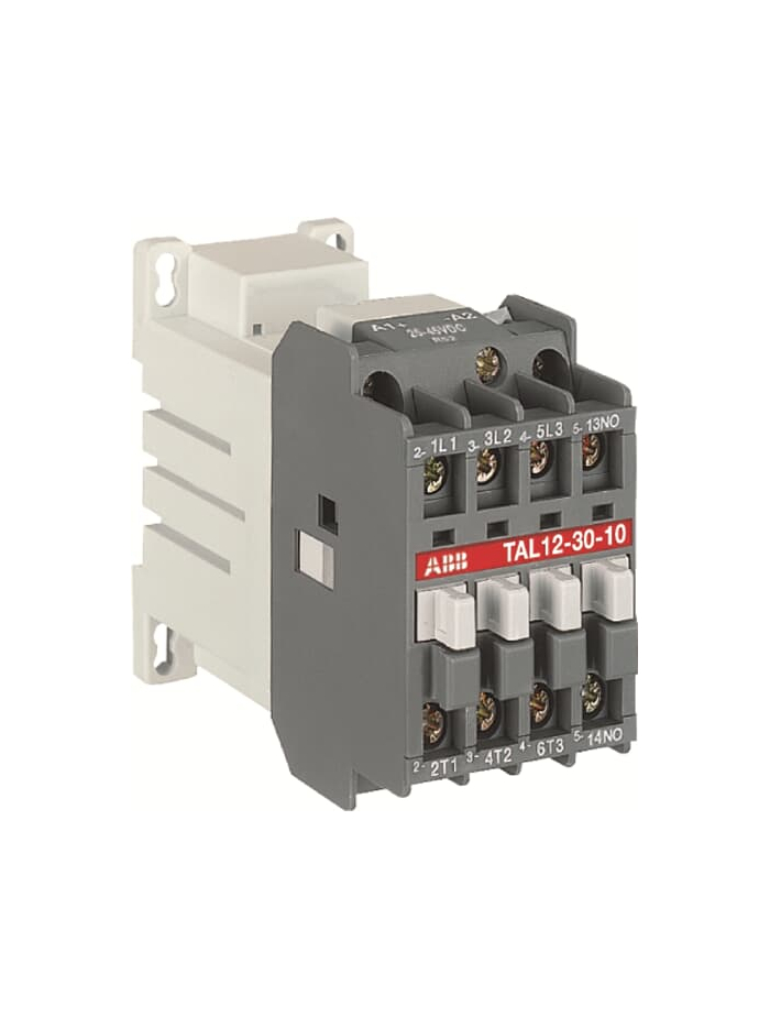 ABB, 12A, 3 Pole, 77-143V DC, TAL CONTACTOR
