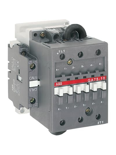 ABB, 100A, 24V AC, GA 75 CONTACTOR FOR DC SWITCHING CIRCUIT 