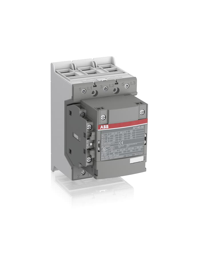 ABB, 140A, 3 Pole, 100-250V AC/DC, AF CONTACTOR