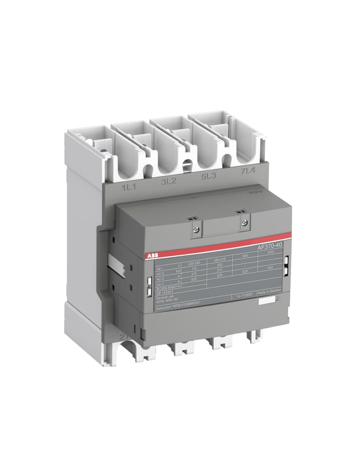 ABB, 525A, 4 Pole, 24-60V AC/DC, AF CONTACTOR