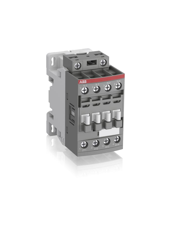 ABB, 30A, 4 Pole, 48-130V AC/DC, AF CONTACTOR