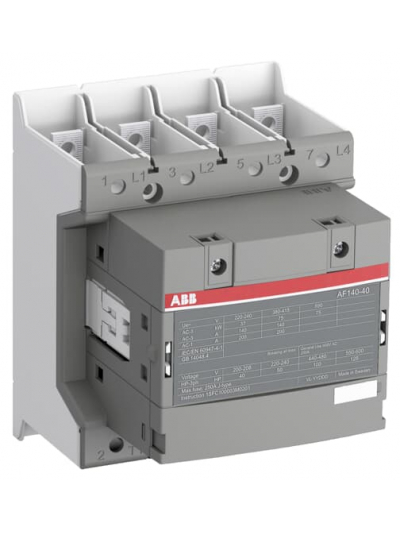 ABB, 200A, 4 Pole, 48-130V AC/DC, AF CONTACTOR