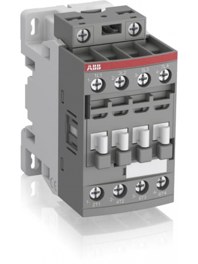 ABB, 25A, 4 Pole, 100-250V AC/DC, AF CONTACTOR