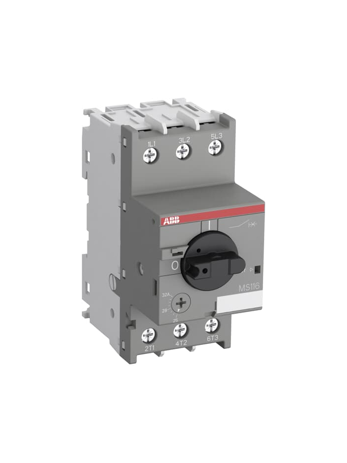 ABB, 16-20A, 9kW, MS116 MANUAL MOTOR STARTER