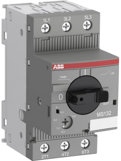 ABB, 1-1.60A, 0.55kW, MS132 MANUAL MOTOR STARTER
