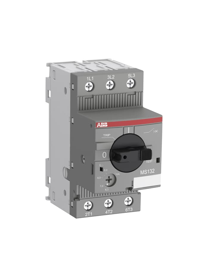 ABB, 1-1.60A, 0.55kW, MS132 MANUAL MOTOR STARTER