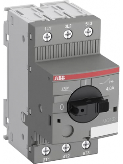 ABB, 0.63A, 0.12kW, MO132 MANUAL MOTOR STARTER