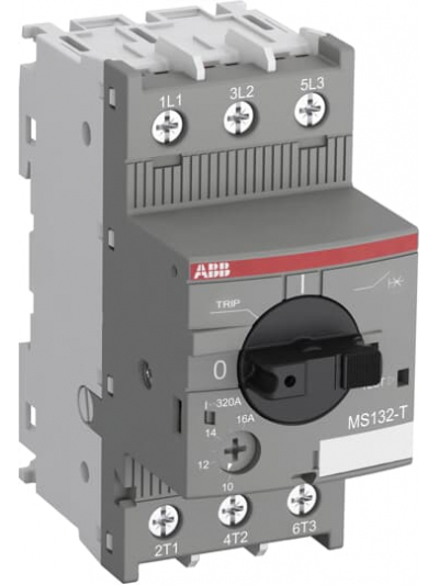 ABB, 0.25-0.40A, MS132-T MANUAL MOTOR STARTER