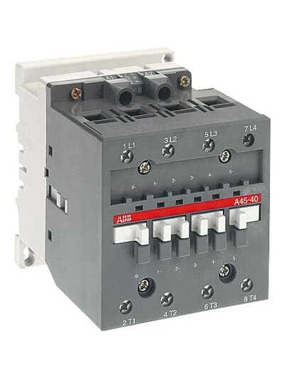 ABB, 70A, 4 Pole, 110-120V AC, CONTACTOR