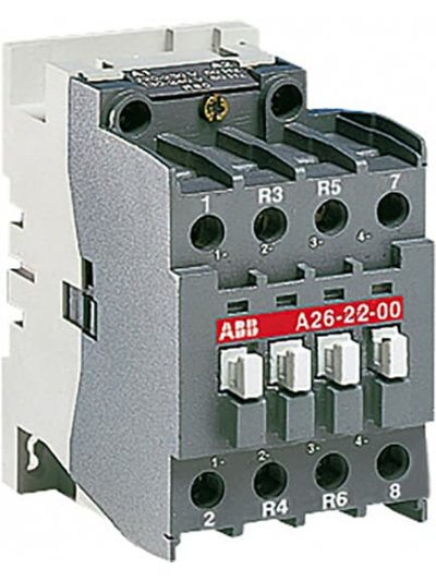 ABB, 45A, 4 Pole, 400-415V AC, CONTACTOR