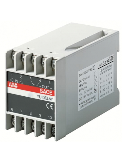 ABB, 24/30V AC/DC, E1/6-T7-T7M-X1, Time Delay, Under Voltage Release for T-Max MCCB