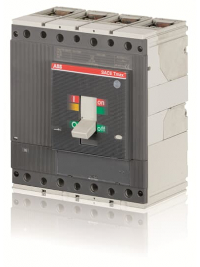 ABB, 4 POLE, 500A, 3.6kA, T5D Tmax MCCB SD