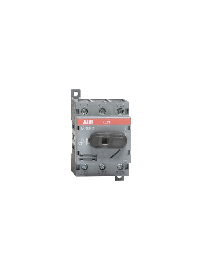 ABB, 3 Pole, 63A, OT63F3 OT MCCB SD
