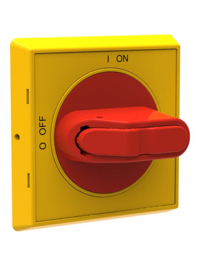 ABB, OT16-125FT (Red-Yellow), Selector Handle for OT MCCB SD