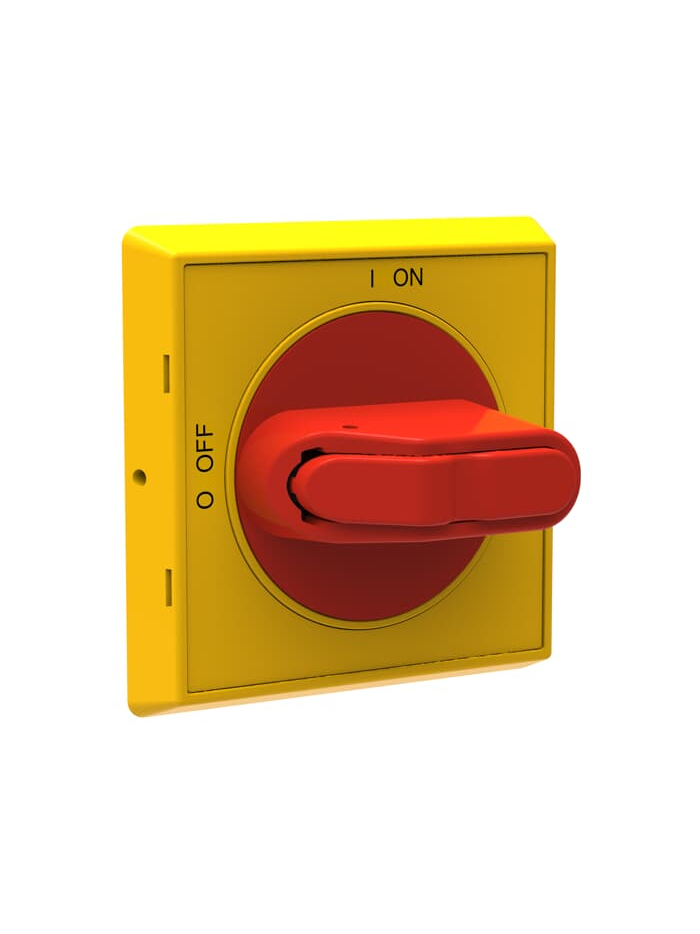 ABB, OT16-125FT (Red-Yellow), Selector Handle for OT MCCB SD