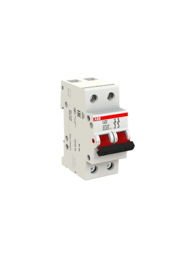 ABB, 2 Pole, 100A, E202/100r ISOLATOR