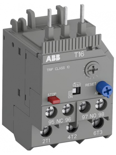 ABB, 0.10-0.13A, T16-0.13 THERMAL OVERLOAD RELAY