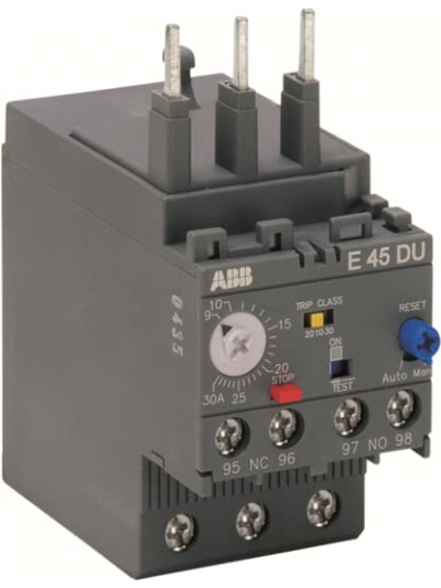 ABB, 15-45A, E45DU 45 ELECTRONIC OVERLOAD RELAY