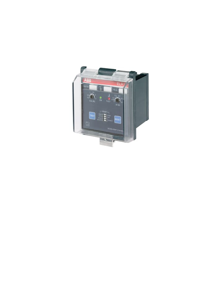 ABB, 24-48V AC/DC, Type ELR72V24P, EARTH LEAKAGE RELAY