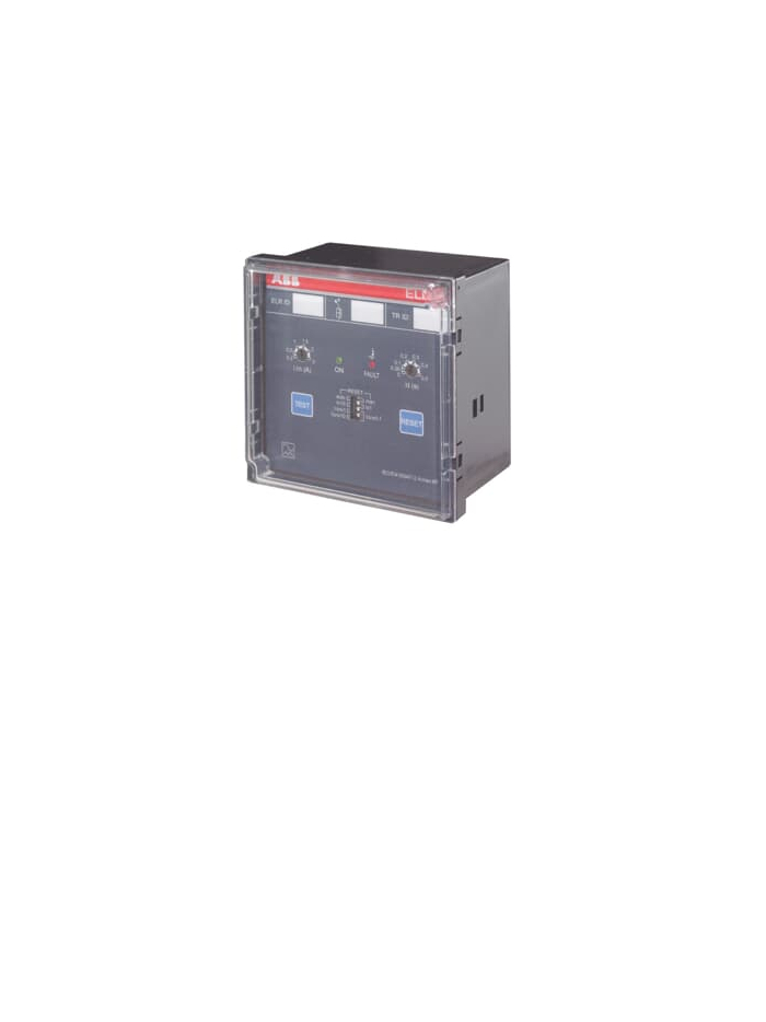 ABB, 24-48V AC/DC, Type ELR96V24, EARTH LEAKAGE RELAY