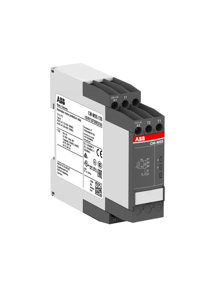 ABB, 110-130V AC/220-240V AC, THERMISTOR MOTOR PROTECTION RELAY