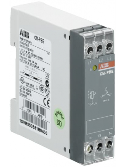 ABB, 3 Phase, 220-240V AC, MEASURING & MONITORING RELAY