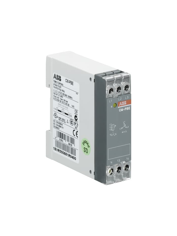 ABB, 3 Phase, 220-240V AC, MEASURING & MONITORING RELAY