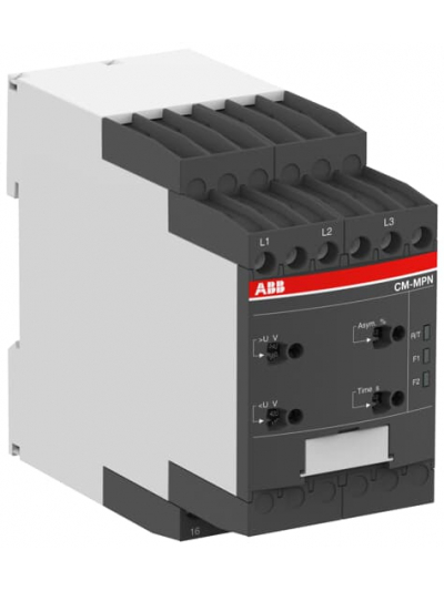 ABB, 3 Phase, 350-580V AC, MEASURING & MONITORING RELAY