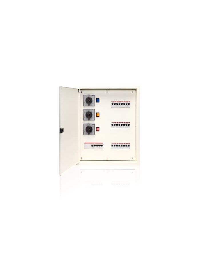 ABB, 63A, 04 Way, Classic Series, Metal Door, PHASE SELECTOR SPVS DB