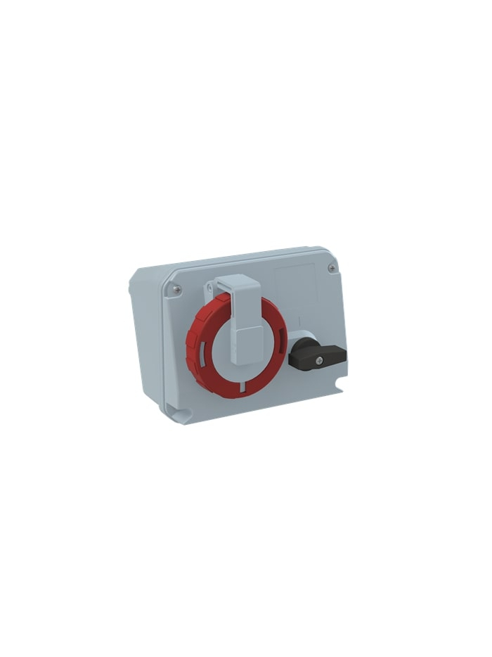 ABB, 16A, 346-415V, 416MHS6W Type, IP67 SOCKET OUTLET