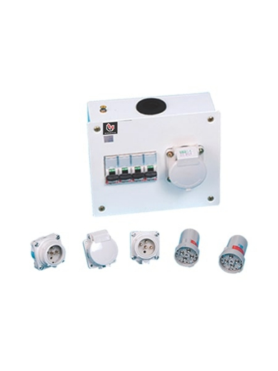 BCH, 32A, 415V, PSEF Type, MCB Cutout-Plug & Socket Box