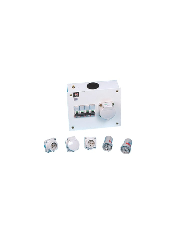 BCH, 32A, 415V, PSEF Type, MCB Cutout-Plug & Socket Box