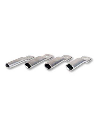 DOWELLS, 2 Core, 120 Sq mm, 13 E-Bolt Hole COPPER LUGS with LONG BARREL