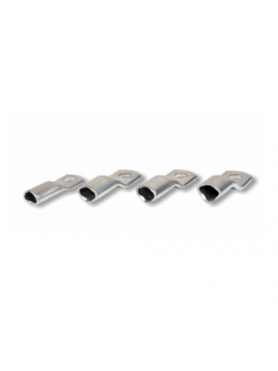 DOWELLS, 2 Core, 35 Sq mm, 10.5 E-Bolt Hole COPPER LUGS with SHORT BARREL