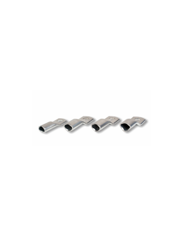 DOWELLS, 2 Core, 50 Sq mm, 13 E-Bolt Hole COPPER LUGS with SHORT BARREL