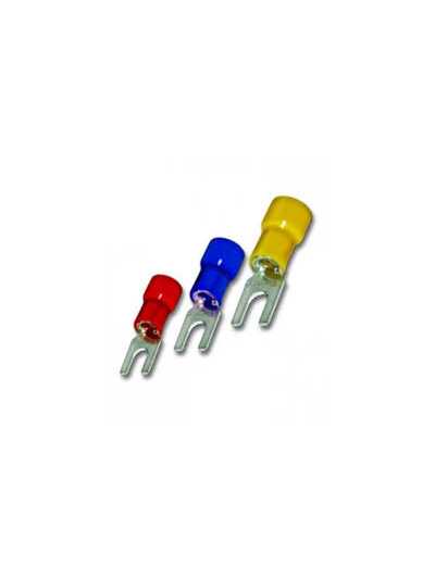 DOWELLS, 1.5-3.5 Sq mm PRE-INSULATED FORK TYPE TERMINAL